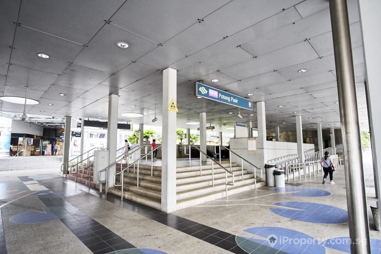 Potong Pasir MRT station entrance. Picture: iProperty